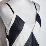 Christopher John Rogers X Target Black Chevron Maxi Slip Dress Size 6 Photo 3