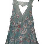 Intimately By Free People Bellflower Tank Top Size XS Green Photo 0
