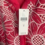 NWT Anthropologie DOLAN‎ Linen Floral Cutwork Jacket Pink & White Linen Medium Photo 5