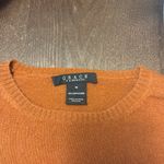 Grace Cashmere Women's Brown Sweatshirt 100% puré cashmere Orange Size M Photo 3