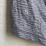 Lululemon Meant To Move Long Sleeve Sheer Luon Pebble Jacquard Ice Gray Size 6 Photo 10