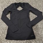 Lorna Jane  open back Black Long Sleeve active Women's Top Photo 0
