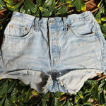 Levi's LEVI STRAUSS 501 Light Wash Denim Shorts Size W29 Photo 0