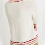 Marine layer  Adalyn sweater in cream with pink and neutral accent stripes Photo 1