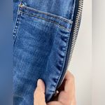 Pilcro and the Letterpress  cropped raw hem‎ bootcut jeans, side zip, size 33 Photo 1