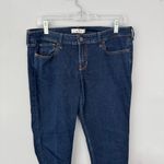 Hollister  Dark Wash Skinny Jeans Junior's Size 13 Cotton Polyester Spandex Blend Photo 2