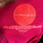 Victoria's Secret ‎ Y2K Ribbed Long Line Stretchy Hooded Top Layering Preppy Photo 3