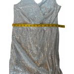 Laundry by Shelli Segal  White Sequined Dress - Size S Photo 5
