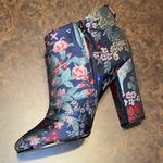 Sam Edelman Cambell Floral Brocade Jacquard Embroidered Boots - size 8.5 Photo 5