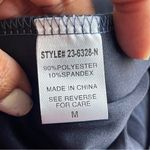 SINCERELY OURS | Blue Coated Animal Print Pleated Mini Skirt Sz M Photo 6