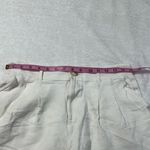 Madewell  Cream Capri Wide Leg Textured Trousers Photo 5