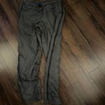 Patagonia gray windbreaker fleece lined zipper pants snow large Photo 3