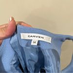 EUC Carven blue dress Open V Photo 6