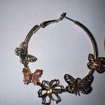 Boutique Butterfly Hoop Earrings  Photo 2