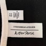 & Other Stories & Other Stories Women's Black White Sleeveless Scoop Neck Bra Crop Top Size 4 Photo 5