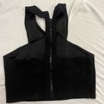 EXPRESS Black Crop Top Photo 1