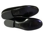 VINTAGE 1990'S VANELI BLACK VELVET & LEATHER "YORKIE" LOAFERS (6.5) Photo 9