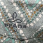 prAna Serafina Ruched Optional Footed Legging Agave Sizzle Green size medium Photo 3