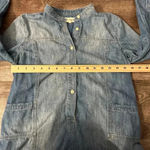 Madewell  chambray Denim Downshift Popover shirt size XS Photo 5