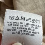 Holding Horses Anthropology  CottonTan Blouse Sleeves shoulder & Back Lace SZ XS Photo 12