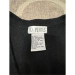 Sweater vest beaded holiday knit size small Black Photo 3