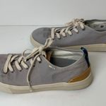 Toms  Gray & White TRVL LITE Low Canvas Sneaker Photo 5