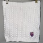 K Swiss Forever 21 White Chunky Cable Knit Mini Skirt Women's Size M Size M Photo 0