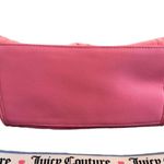 Juicy Couture Pink Velour Tote Crossbody Logo Bag Y2K Photo 6