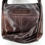 Fossil Vintage  Crossbody Bag Handbag 75082 Multi-Compartment Brown Leather OS Photo 4