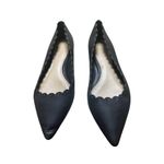 Coach Jill Leather Pointed Toe Scalloped Flats Size 8B Photo 2