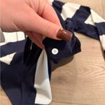 Lululemon Switch Back 1/2 Zip Stripe Pullover - size 8 Photo 2