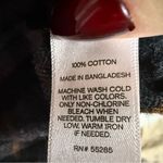 EXPRESS Black with orange stripe Plaid Shirt Size Large Photo 3