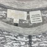 Miss Me  White & Gray Sheer Embellished Short Sleeve Tee T Shirt Top M Photo 3