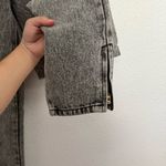 Vintage Anchor Blue High Waisted Mom Jeans Black Acid Wash 26 Photo 2