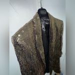 ZARA  Gold Blazer dress large Photo 6