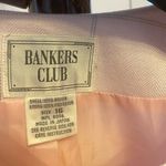 BANKERS CLUB 2 PIECE SKIRT SUIT SIZE 16 Pink Photo 2
