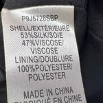 Parker Dress Small Silk Blend Bright Print Neck Tie Detail Photo 6