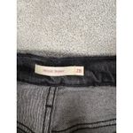 Levi's wedgie skinny black wash 28 fray raw hem Photo 1