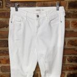 Old Navy  White Wash Distressed Denim Rockstar Super Skinny Ankle Jeans Women's 4 Photo 2