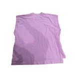 Free People  Movement Purple Ribbed Mock Neck Tank Top Womens Size Large Photo 1