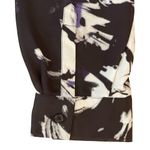 Vera Wang Simply Vera | NWT Petite Purple, Black, & White Button Down Top | PXL Photo 6