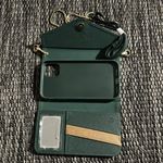 Habitu Selene Crossbody Wallet iPhone 11/XR Case Green Photo 3