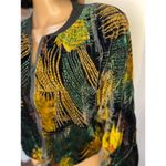 American Vintage Vintage Women’s 80’s Velvet Bomber Beaded Jacket M Photo 6
