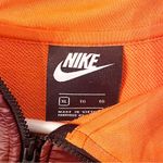 Nike  Sportswear 1/4 Zip Top Women’s XL Camellia Firewood Orange White Pullover Photo 3