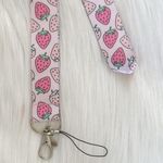 Strawberry lanyard Pink Photo 2