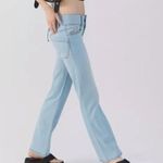 BDG Low Rise Flare Jeans in Indigo Light Wash Size 28 NWT Photo 10