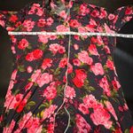 Victoria's Secret Floral Cozy Gown. Size M Photo 7
