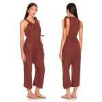 Free People  Henriette Jumpsuit Romper in Raisin‎ NWT Photo 1