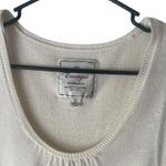 Energie  Y2k Size Small Cream Short‎ Sleeve Soft Babydoll Top Photo 3