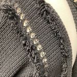 Lou & grey Fringe Cardigan Sample Black Size M Photo 2